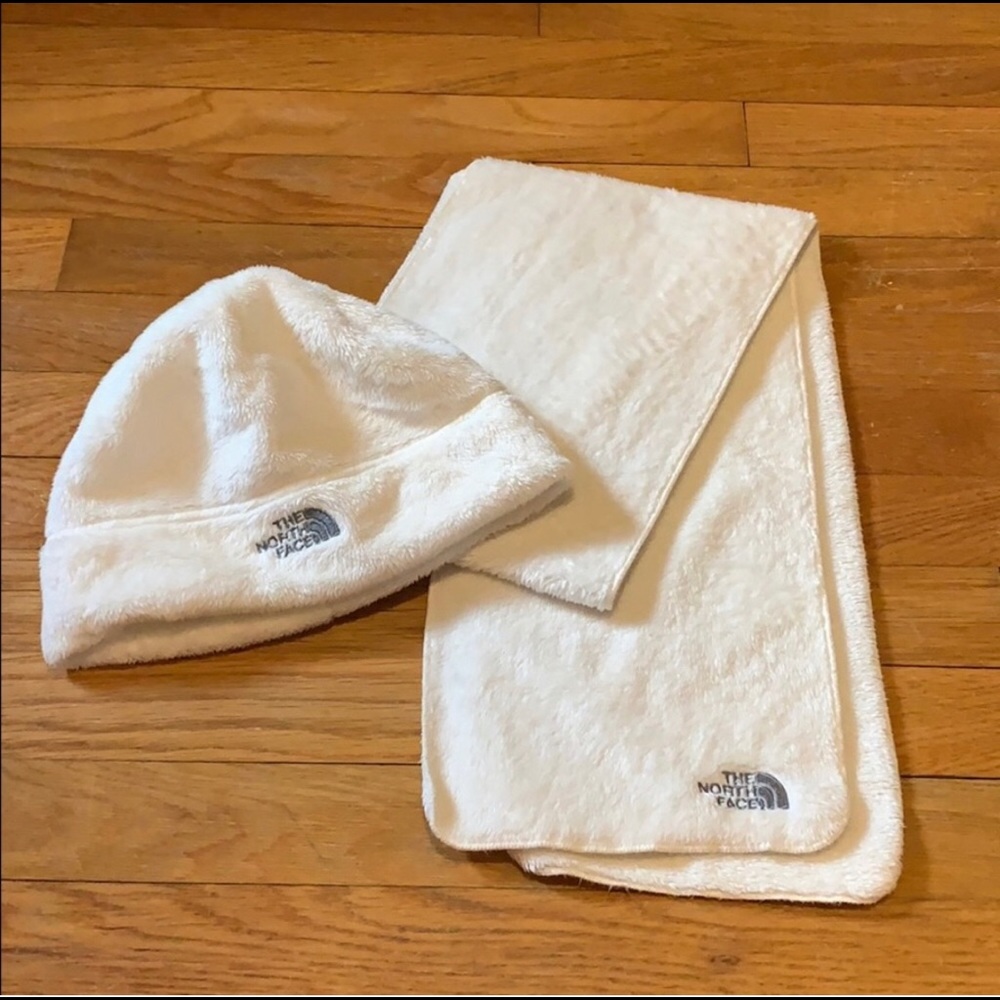 North Face Hat and Scarf